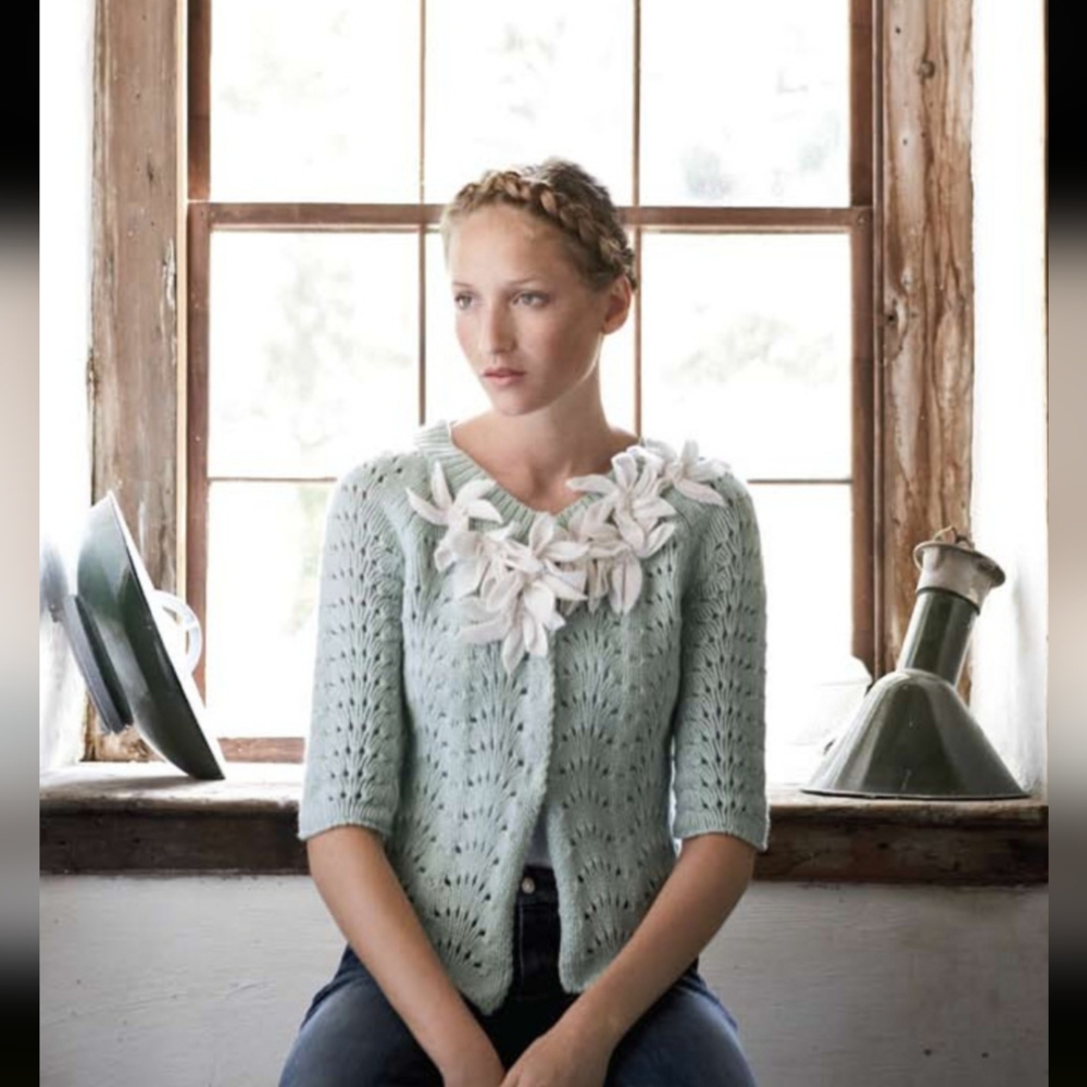 Field Flower Knitted Cardigan